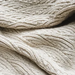 Konges Slojd Deken Pointelle Off White