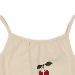 Konges Slojd Frill Top Lin Ma Grande Cerise Voor Meisjes