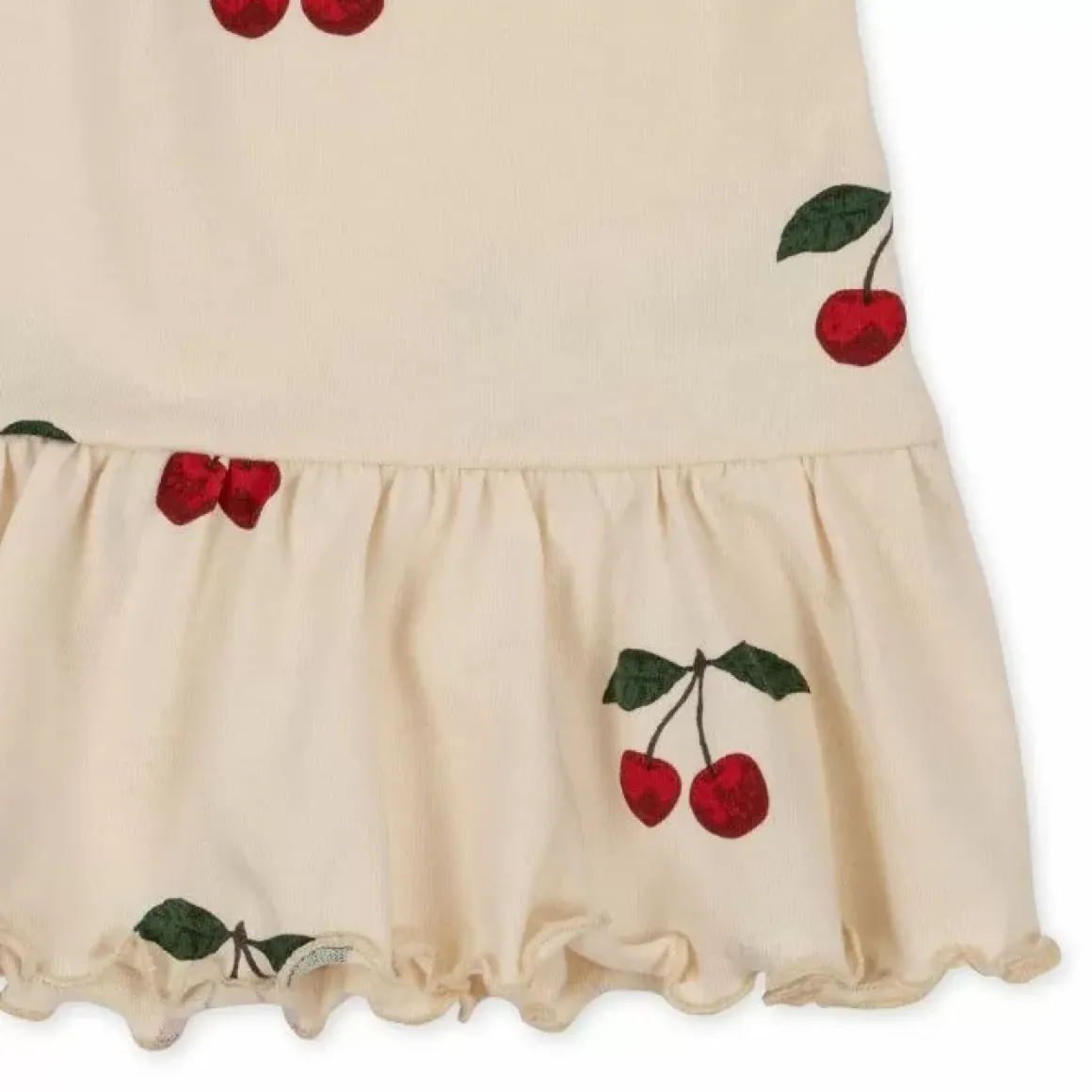 Konges Slojd Frill Top Lin Ma Grande Cerise Voor Meisjes