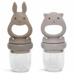 Konges Slojd Fruitspenen Bunny Lilax/Shitake (2St)