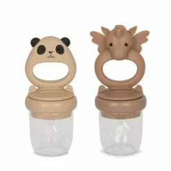 Konges Slojd Fruitspenen Unicorn Panda Shell/Blush (2St)