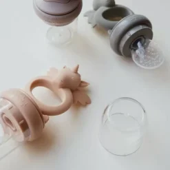 Konges Slojd Fruitspenen Unicorn Rose Sand/Brown Clay (2St)