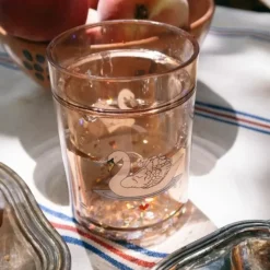 Konges Slojd Glitter Bekers Swan (2St)