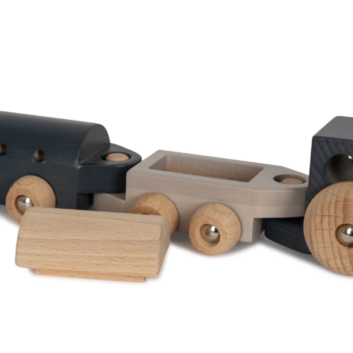 Konges Slojd Houten Trein Blauw