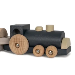 Konges Slojd Houten Trein Blauw