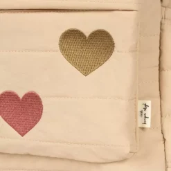 Konges Slojd Juno Quilted Rugzak Frappe | Hartjes