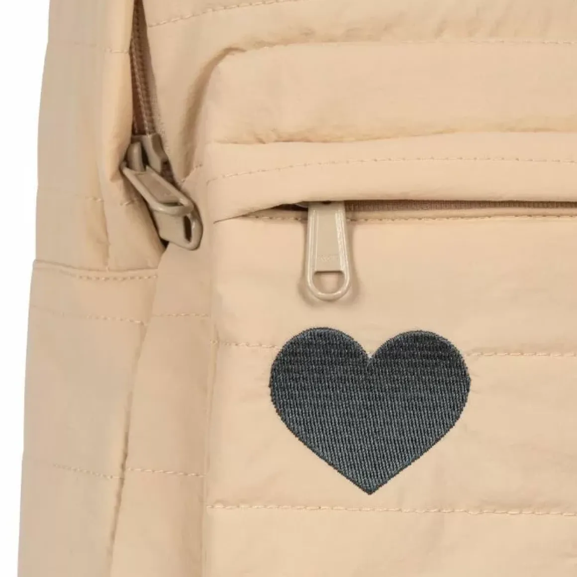 Konges Slojd Juno Quilted Rugzak Frappe | Hartjes