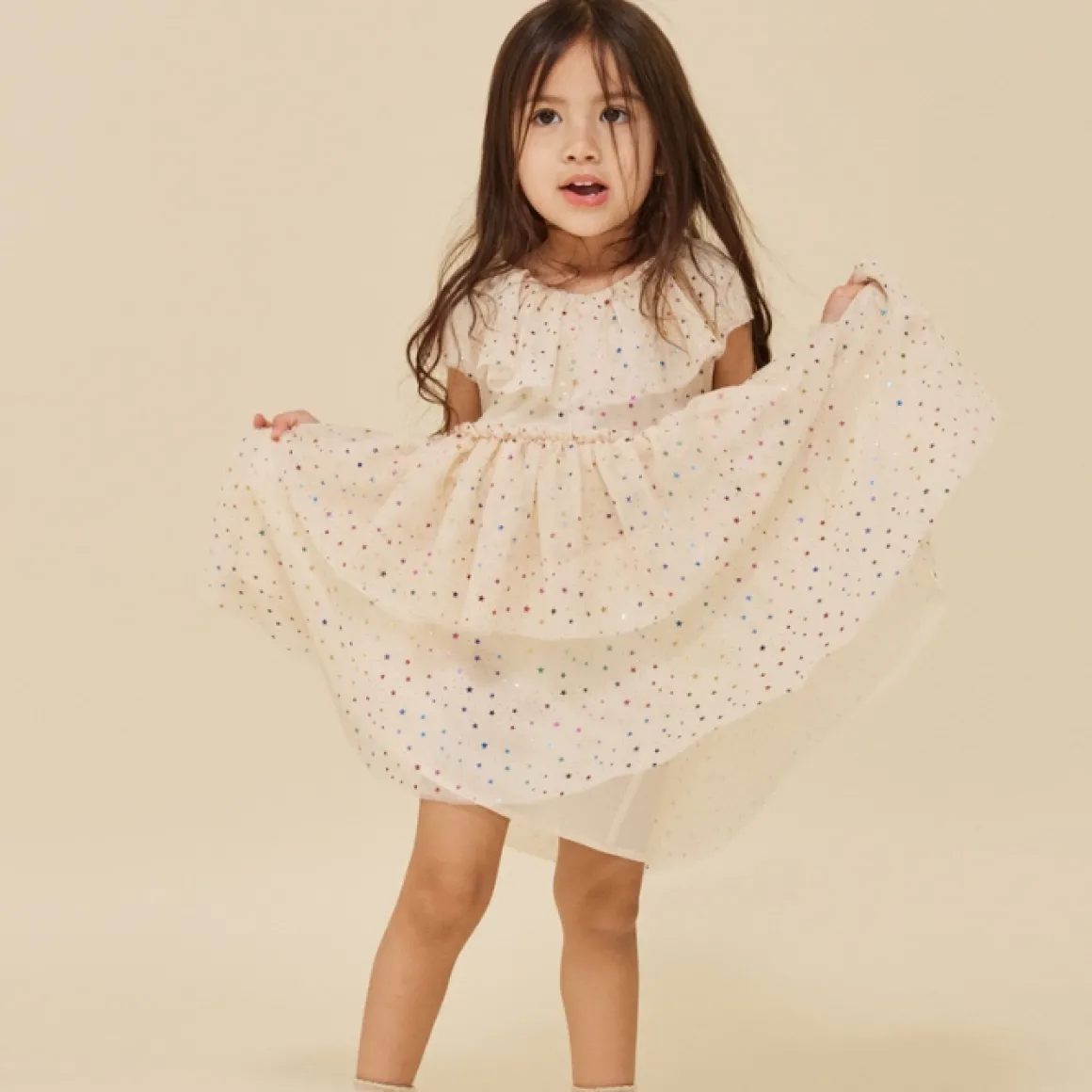 Konges Slojd Jurk Fairy Ballerina Etoile Multi Sand