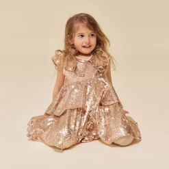 Konges Slojd Jurk Starla Gold Blush