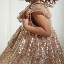 Konges Slojd Jurk Starla Gold Blush