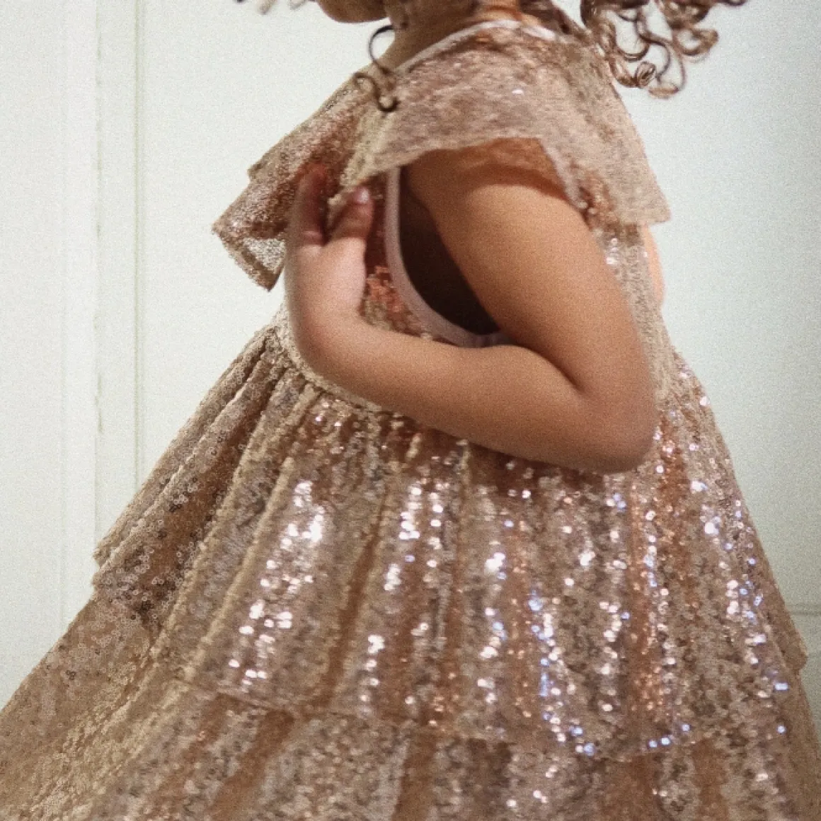 Konges Slojd Jurk Starla Gold Blush