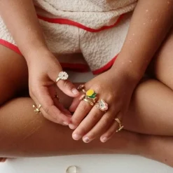 Konges Slojd Kinder Ringen Set | Perfect Cadeau Voor Meisjes