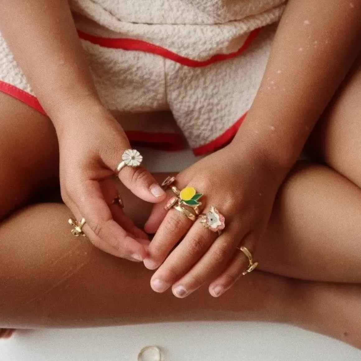 Konges Slojd Kinder Ringen Set | Perfect Cadeau Voor Meisjes