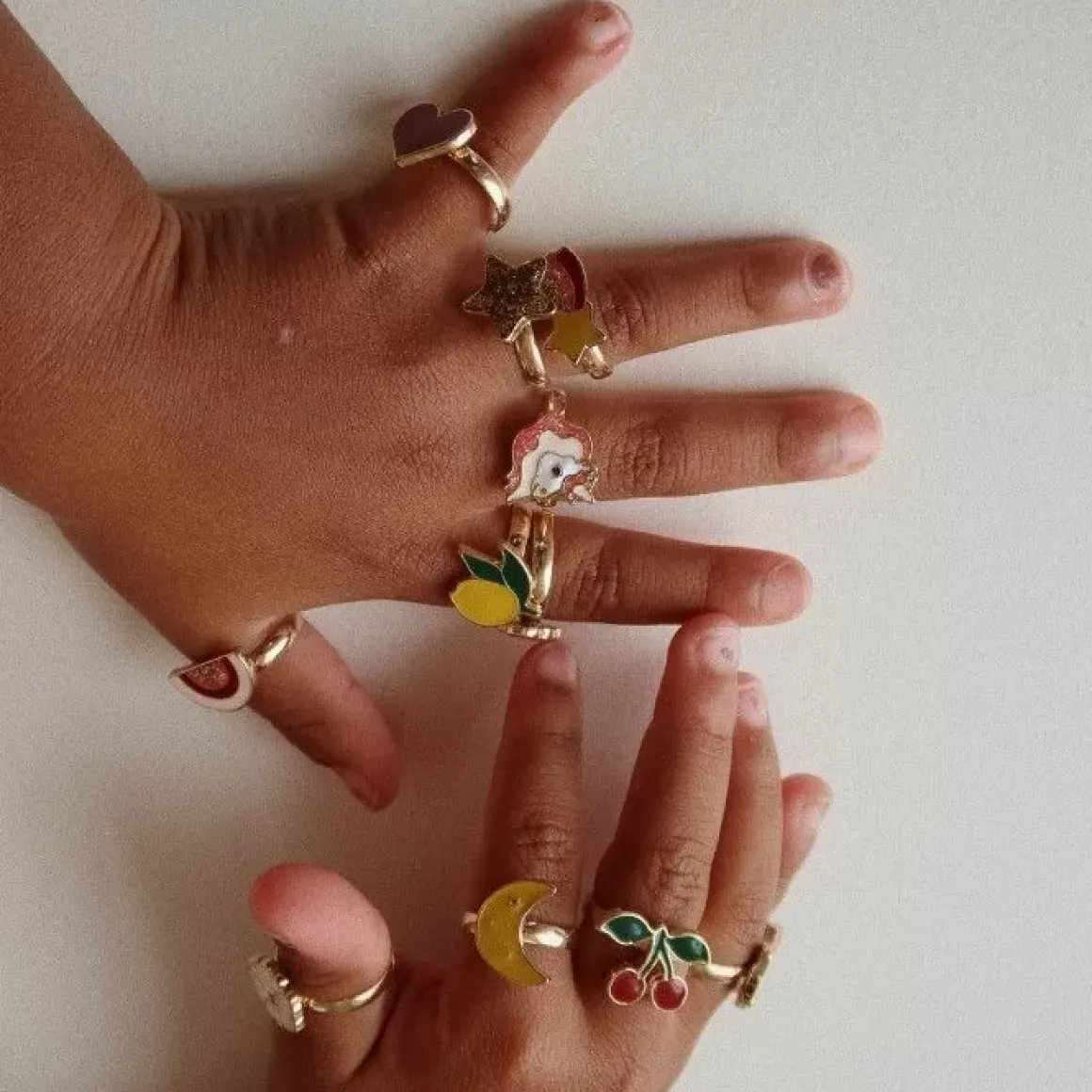 Konges Slojd Kinder Ringen Set | Perfect Cadeau Voor Meisjes