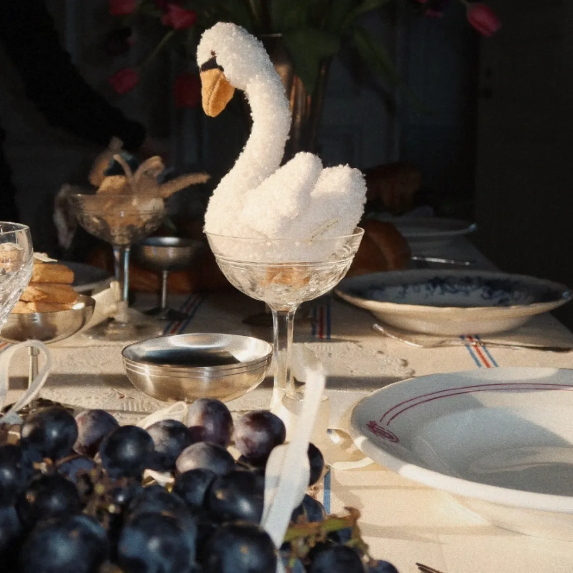 Konges Slojd Knuffel Zwaan Off White