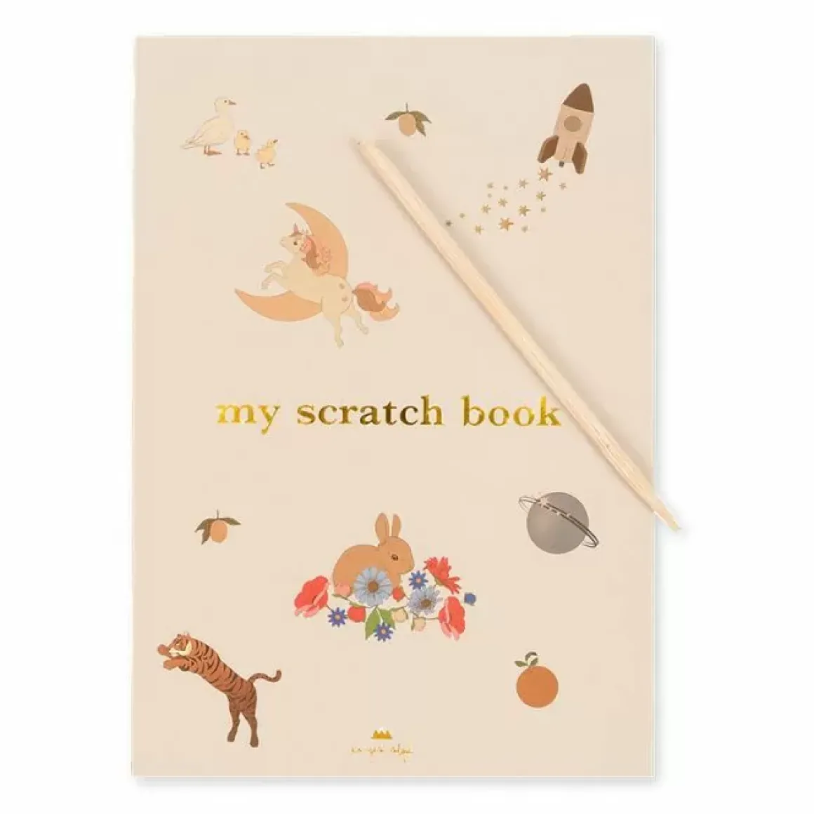 Konges Slojd Krasboek Multi - Creatief Plezier Met Bamboo Pen