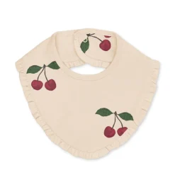 Konges Slojd Kwijlslabben Ma Grande Cerise/Nouvelle Peach