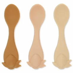 Konges Slojd Lepels Siliconen Lemon Rose Mix (3St)