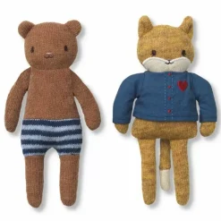 Konges Slojd Mini Knuffels Foxie Friends (2St)