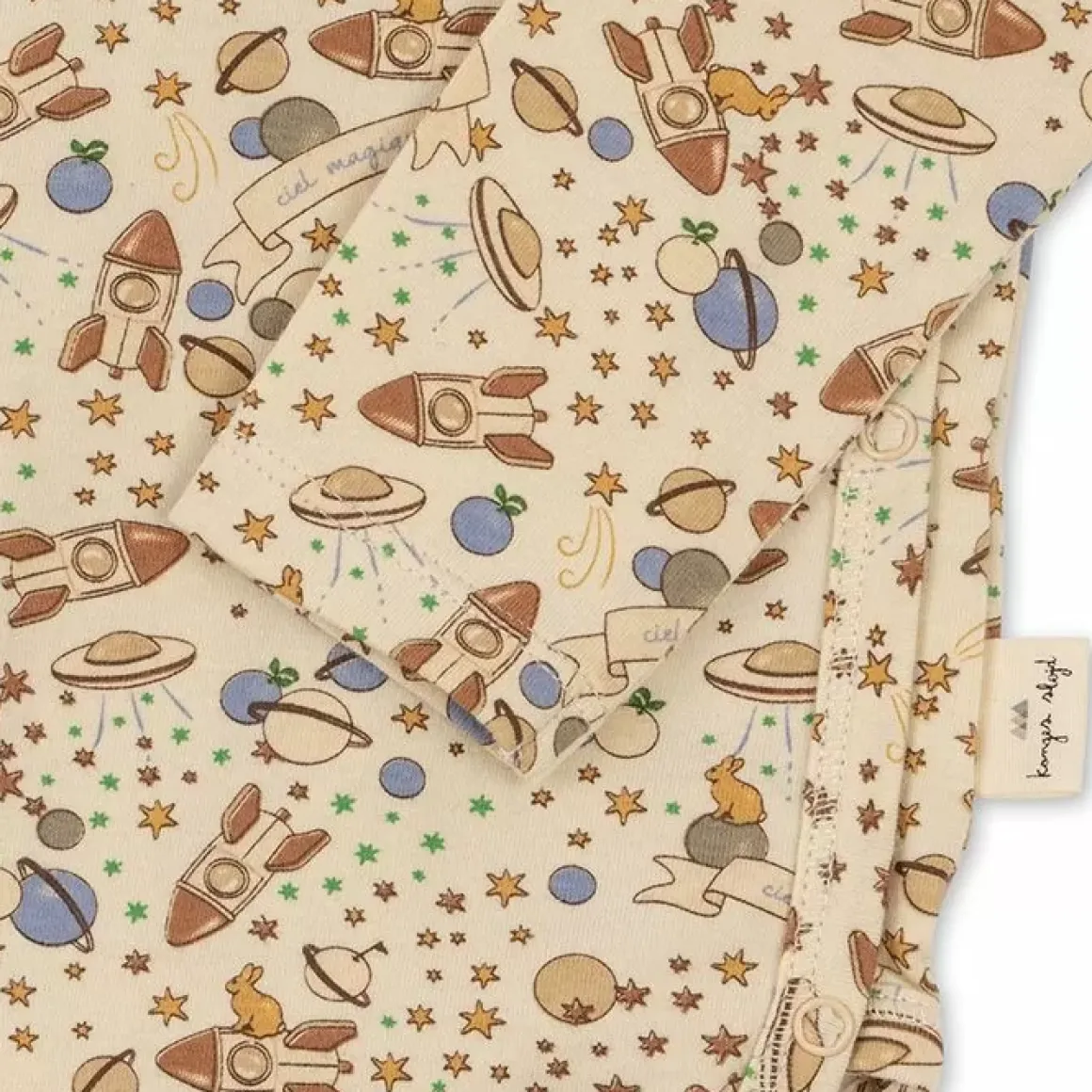 Konges Slojd Overslagromper Ciel Magique Bleu