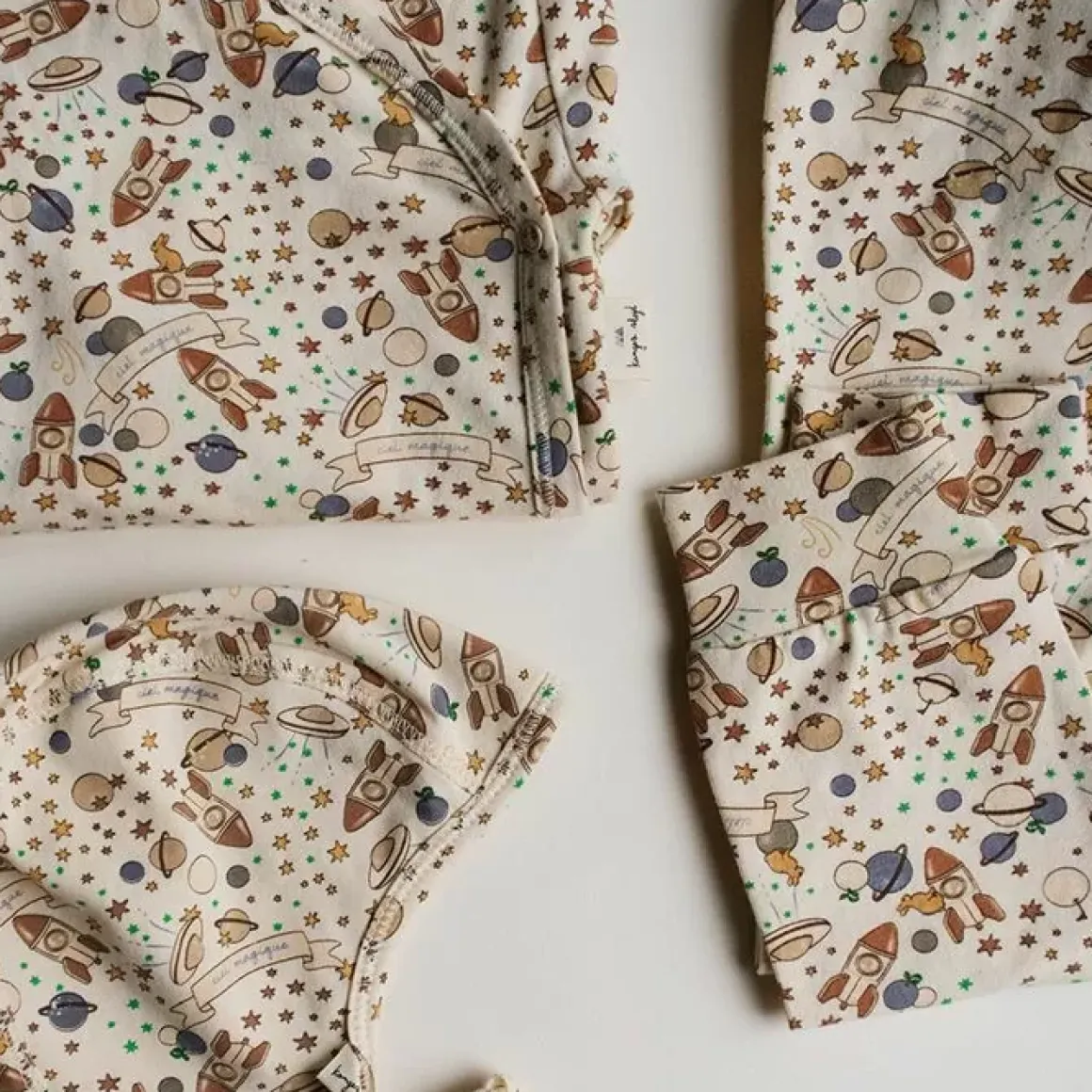 Konges Slojd Overslagromper Ciel Magique Bleu