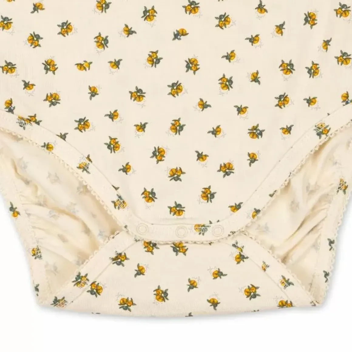 Konges Slojd Overslagromper Peonia Limone