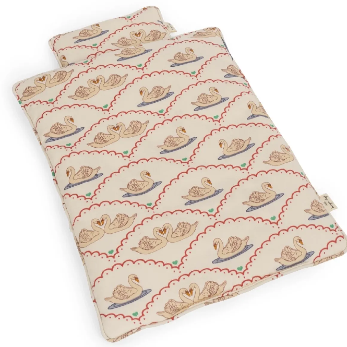 Konges Slojd Poppenbeddengoed Zwaan