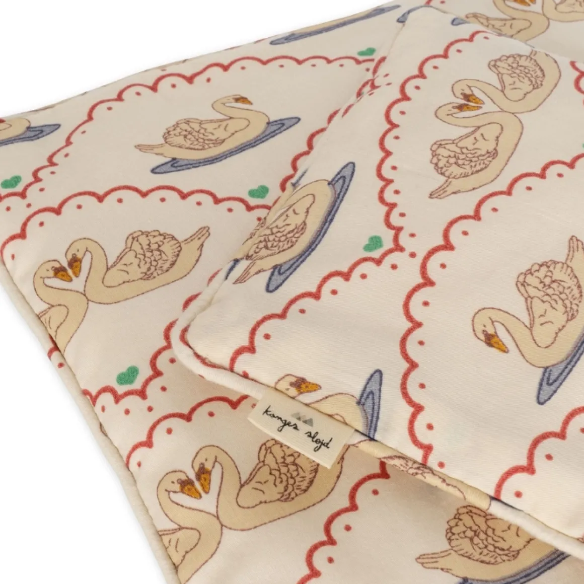 Konges Slojd Poppenbeddengoed Zwaan