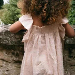 Konges Slojd Priya Jurk Blush | Biologisch Katoen Online Bestellen