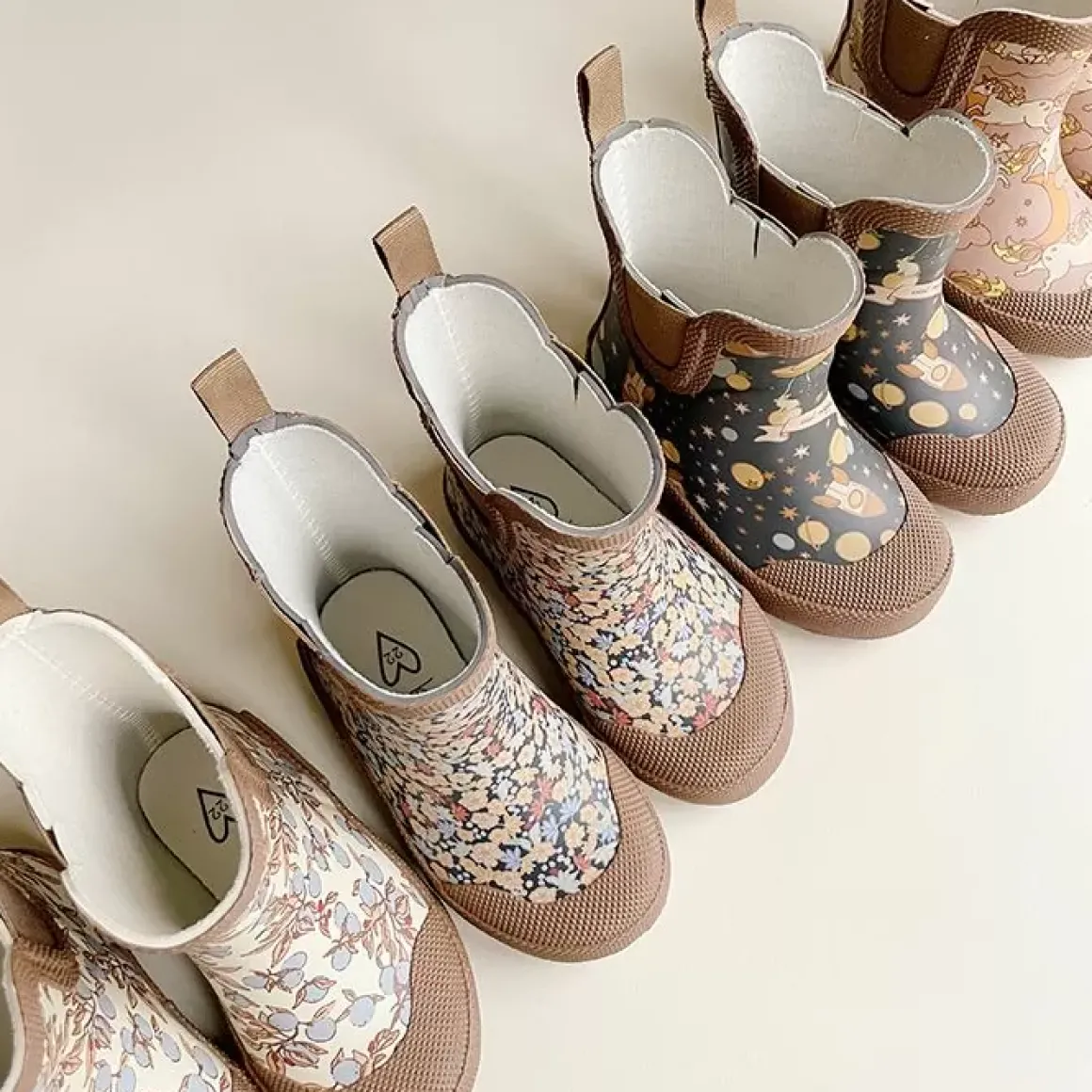 Konges Slojd Regenlaarsjes Welly Orangery Blue