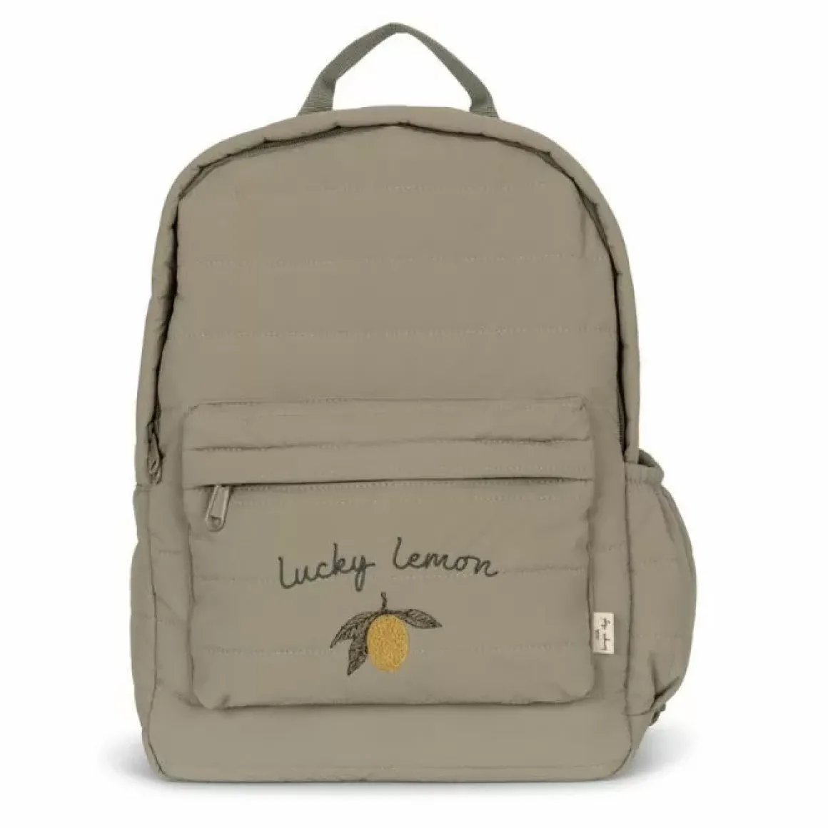 Konges Slojd Rugzak Juno Quilted Laurel Oak | Lemon