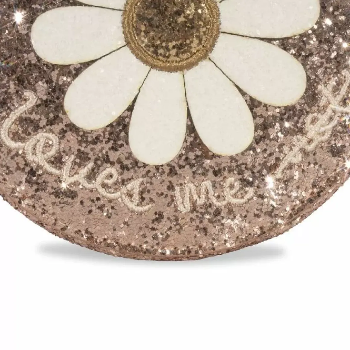 Konges Slojd Schoudertas Daisy Cameo Rose Glitter