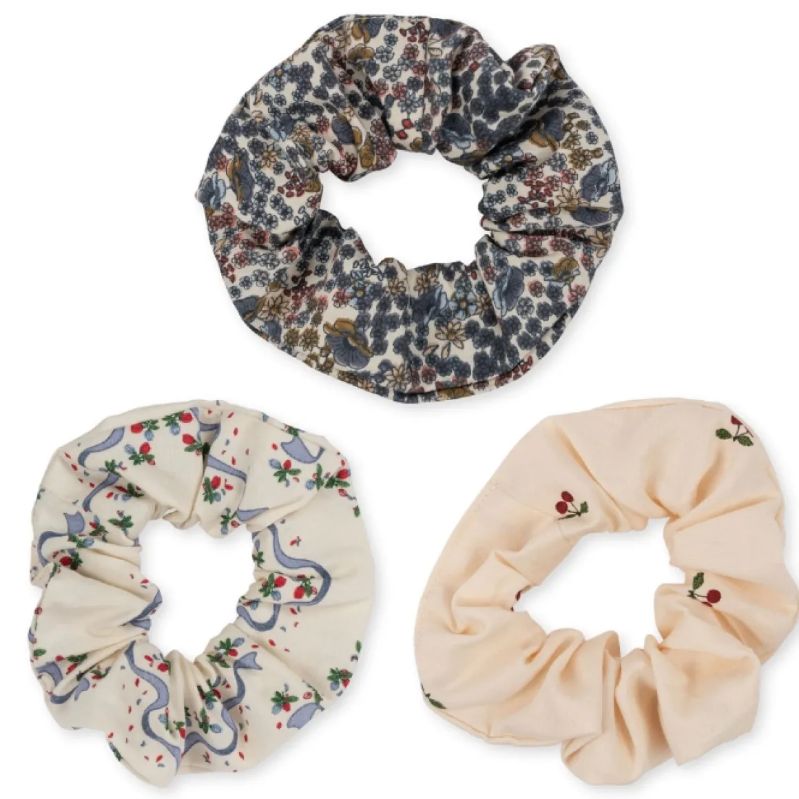 Konges Slojd Scrunchies Esther/Cherry/Vivi Fleur