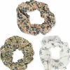 Konges Slojd Scrunchies Groot Fiori/Bleu/Jardin (3St)