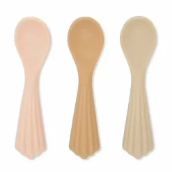 Konges Slojd Siliconen Lepels Shell Sunset Blush (3St)