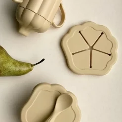 Konges Slojd Siliconen Serviesset Clam Soleil