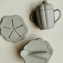 Konges Slojd Siliconen Serviesset Clam L'Eau