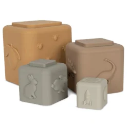 Konges Slojd Siliconen Stapeltoren Shitake Mix