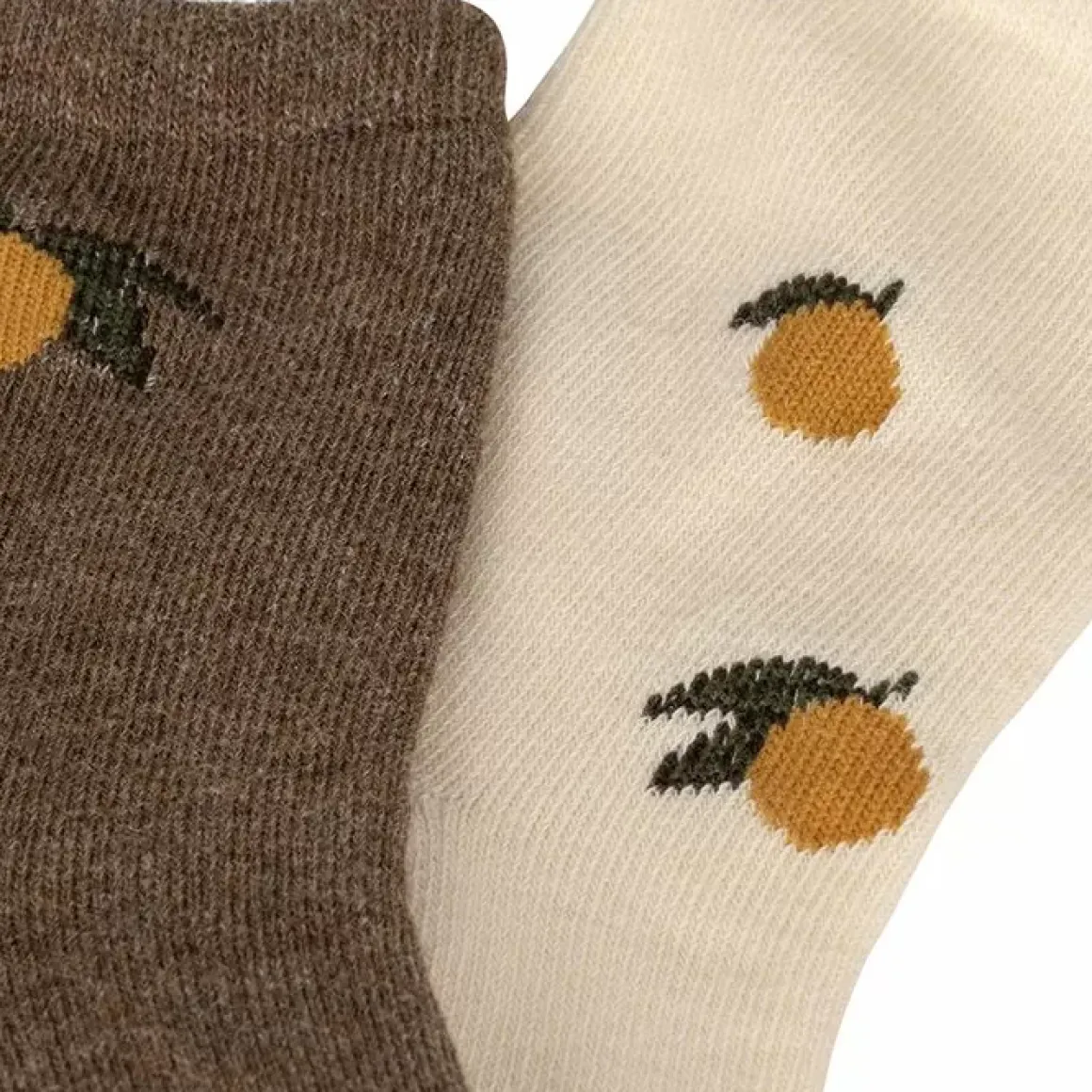 Konges Slojd Sokken Jacquard Lemon (2St)