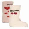 Konges Slojd Sokken Jacquard Bon Coeur (2St)