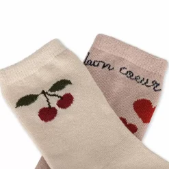 Konges Slojd Sokken Jacquard Bon Coeur (2St)