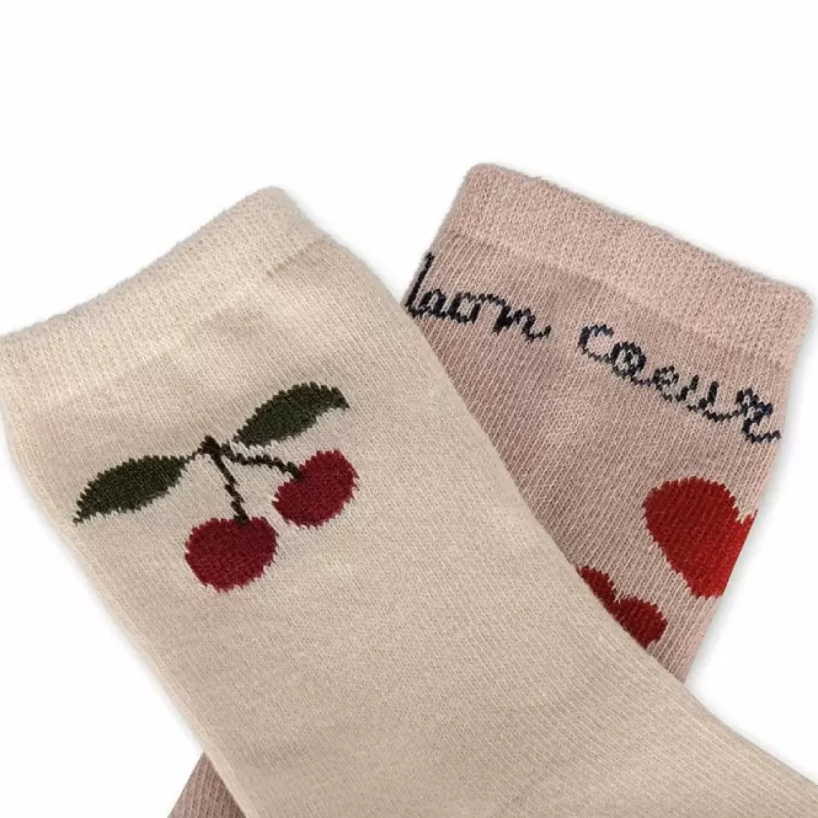 Konges Slojd Sokken Jacquard Bon Coeur (2St)