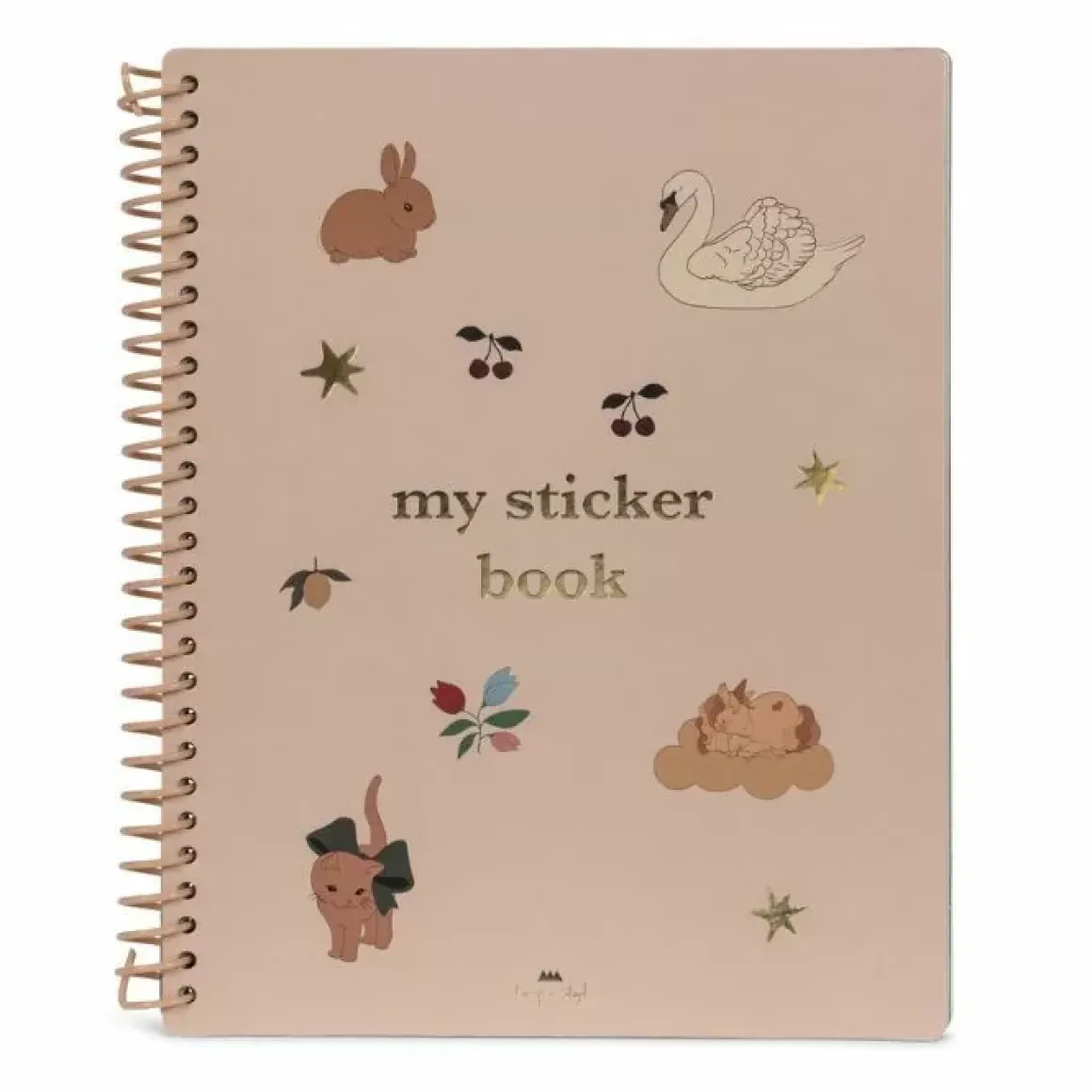 Konges Slojd Stickerboek Blush - Creatief Spel