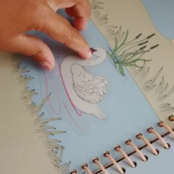 Konges Slojd Stickerboek Blush - Creatief Spel