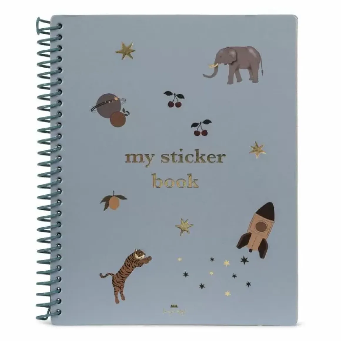 Konges Slojd Stickerboek Groen - Creatief Plezier Met Stickers