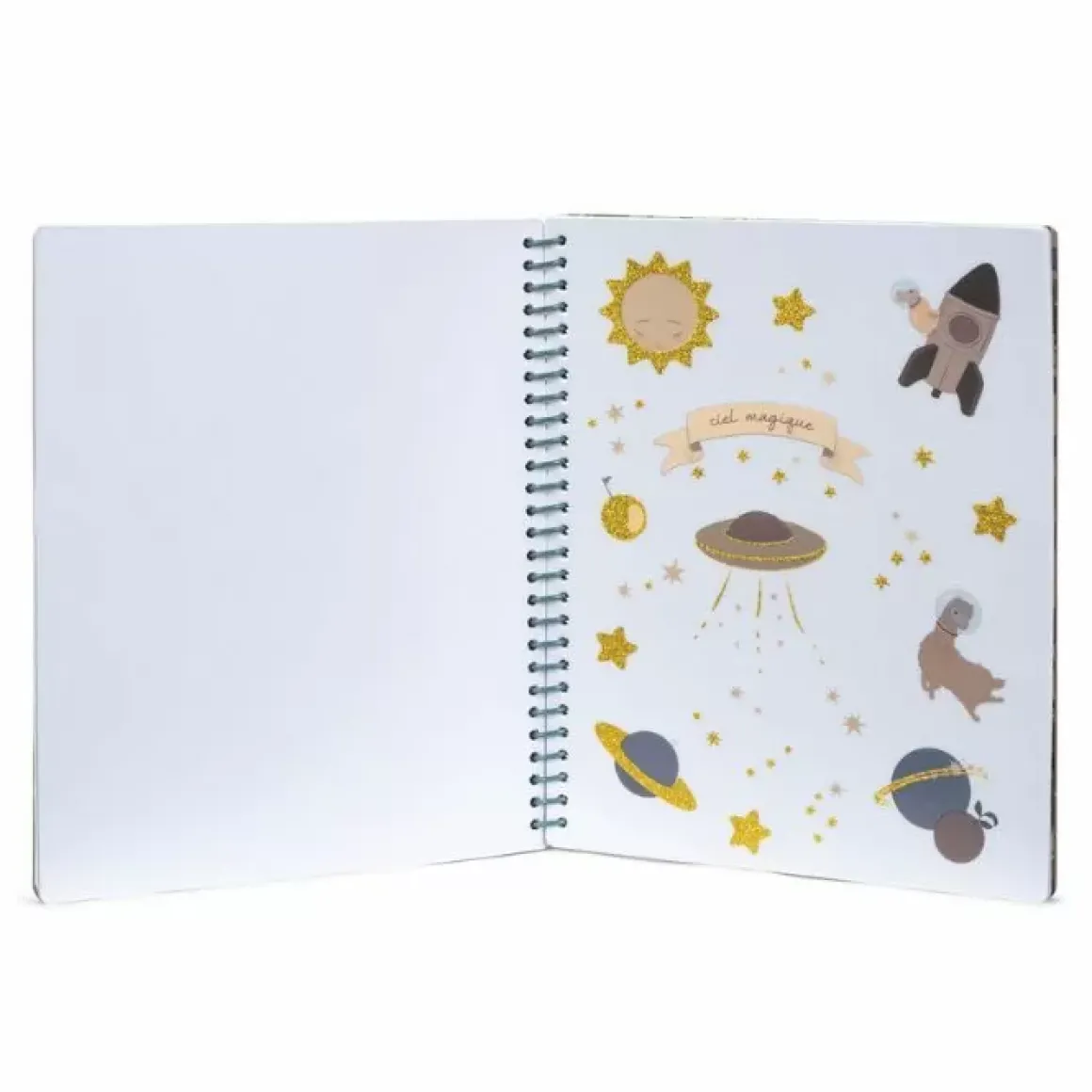 Konges Slojd Stickerboek Groen - Creatief Plezier Met Stickers