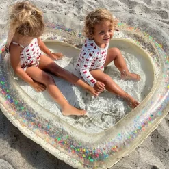 Konges Slojd Transparant Hartvormig Opblaaszwembad