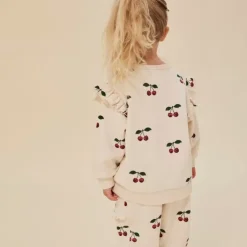 Konges Slojd Trui Lou Frill Ma Grande Cerise