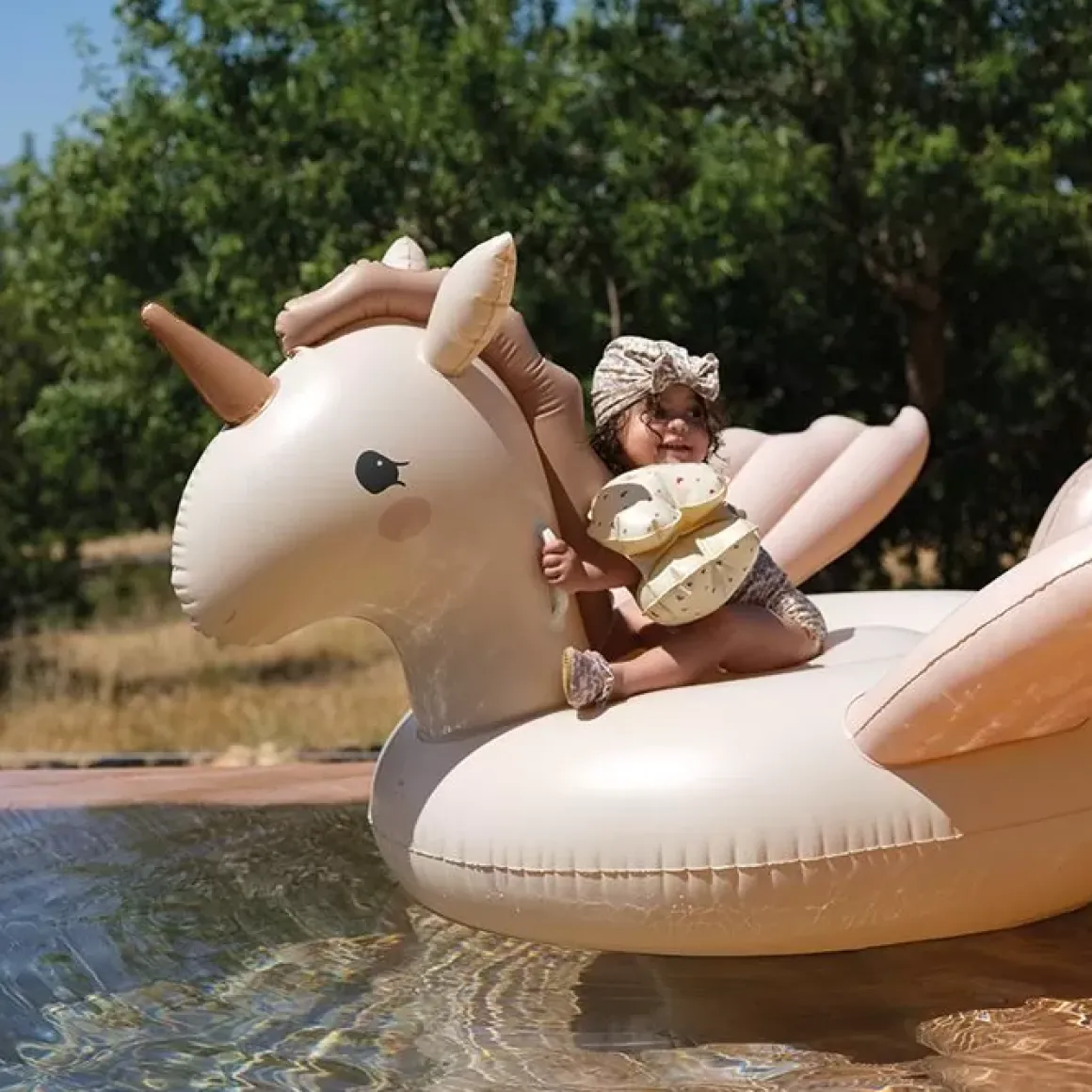 Konges Slojd Zwem Float Unicorn Rose