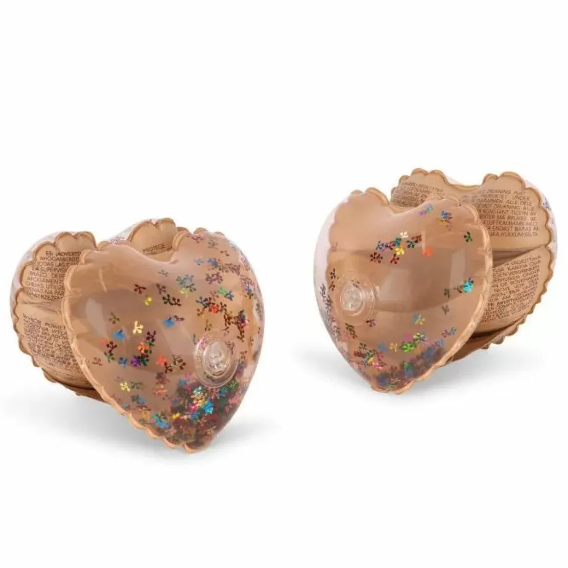 Konges Slojd Zwembandjes Hart Multi Cherry Blush